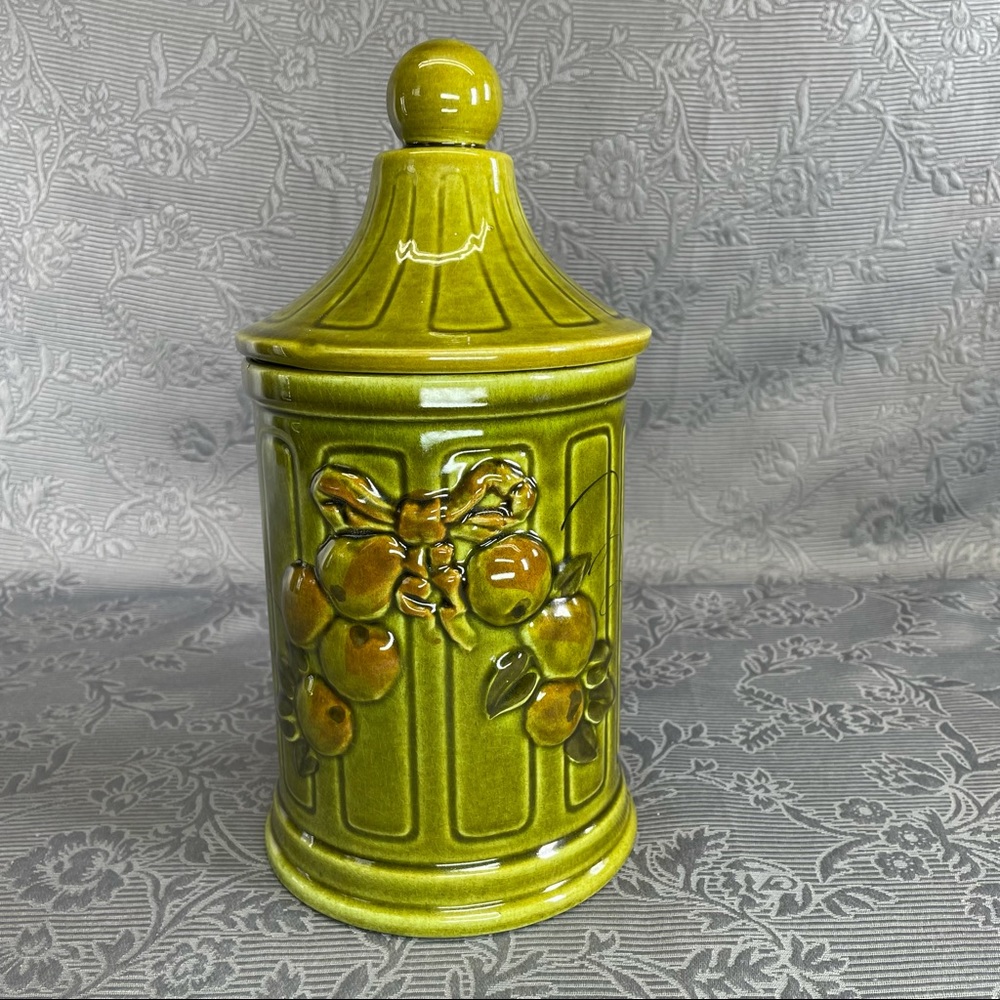 Los Angeles Potteries Canister 1965 Pottery 11.5"
